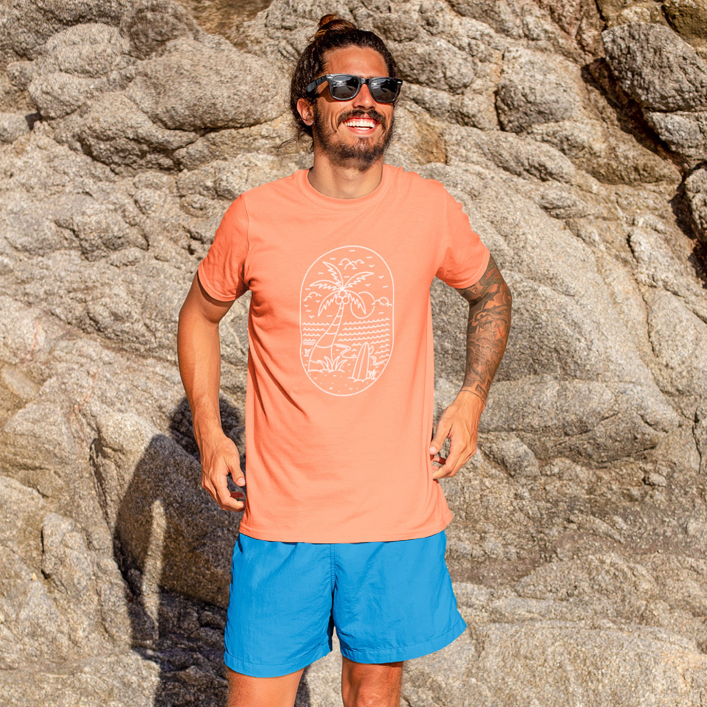 Tropical Vibes Summer Shirt