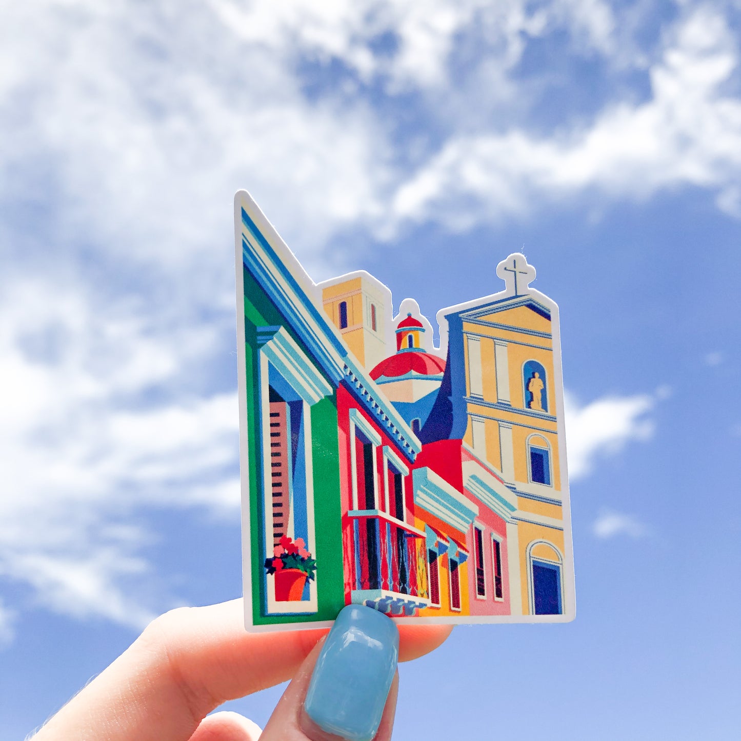 Old San Juan Puerto Rico Sticker