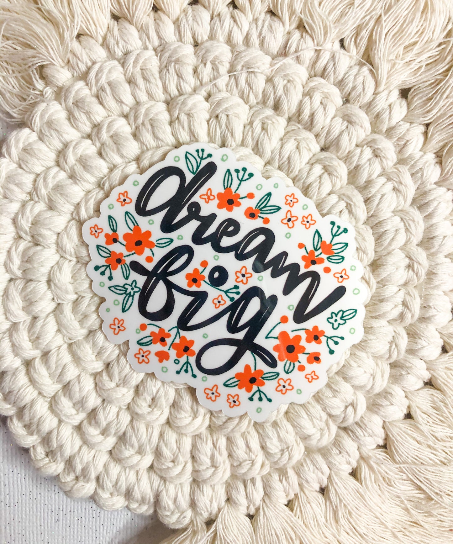 Dream Big Sticker
