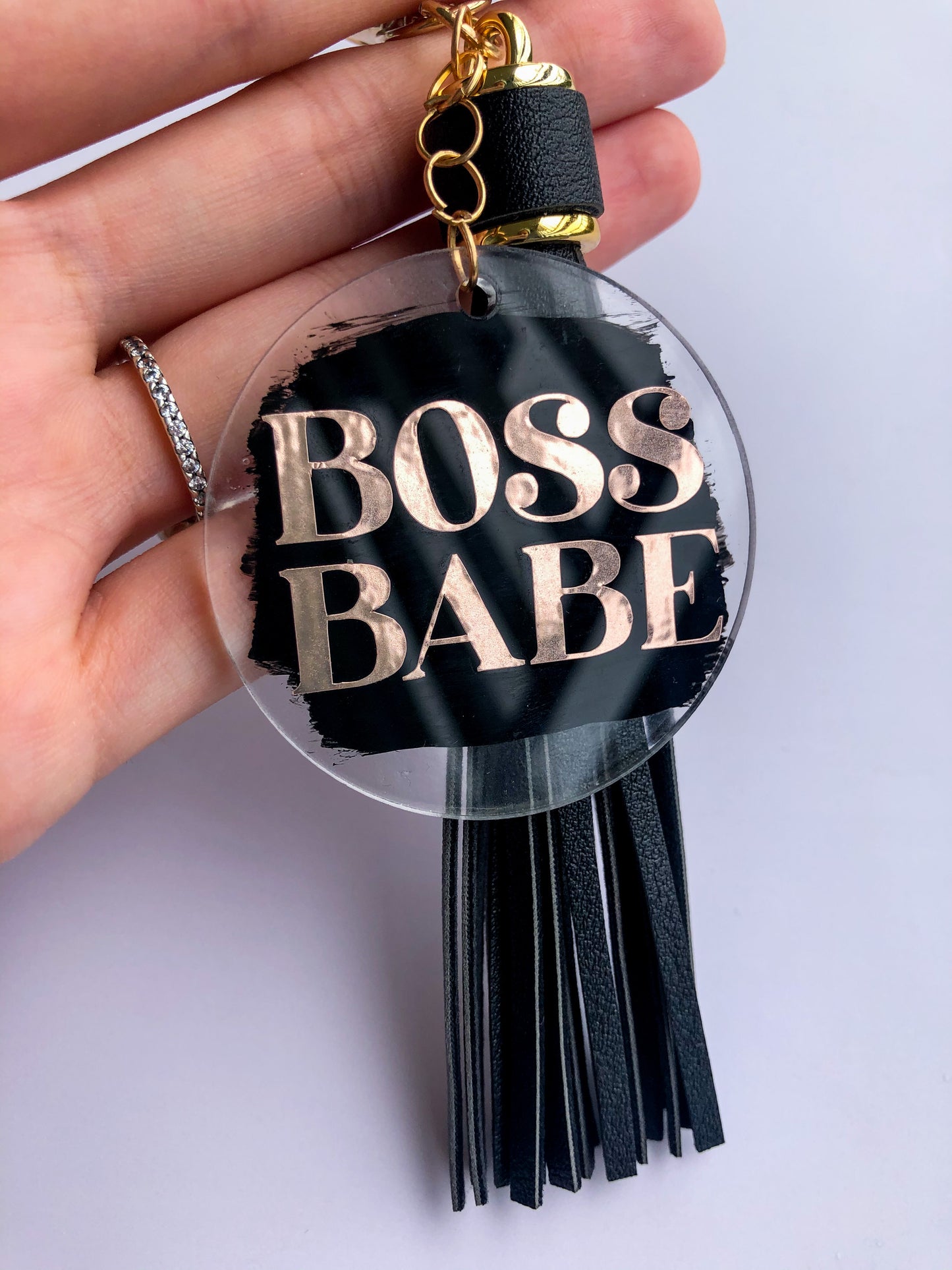Boss Babe Keychain