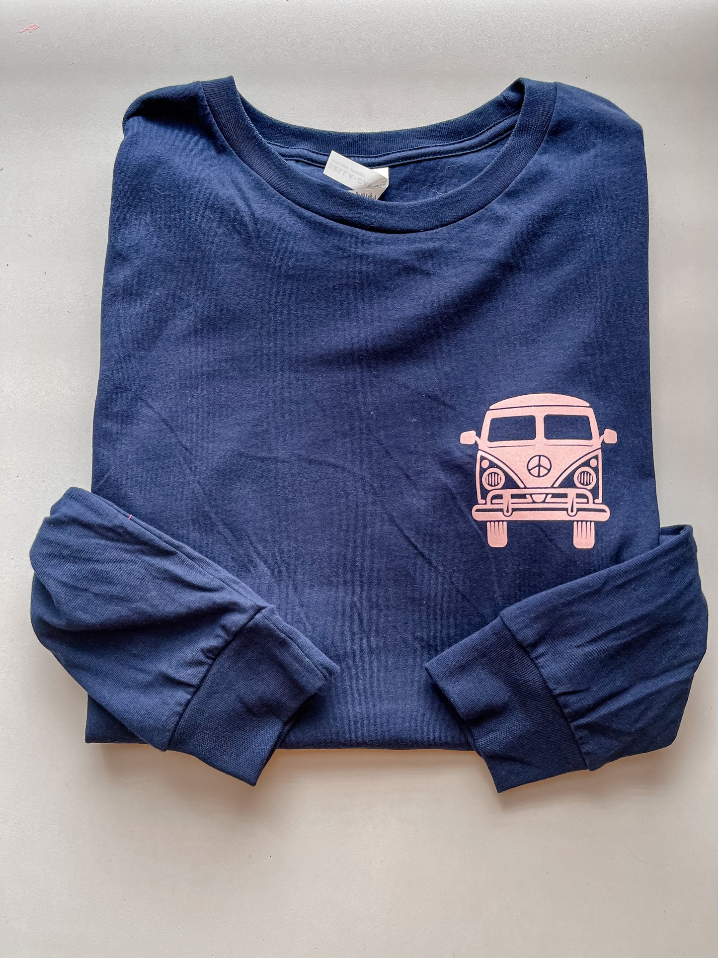 Retro Van Life Front & Back Long Sleeve