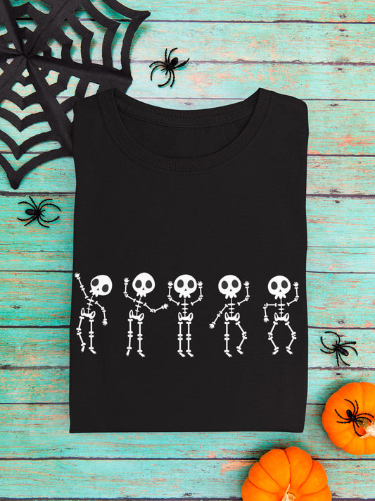 Spooky Skeleton Dance Fall Shirt