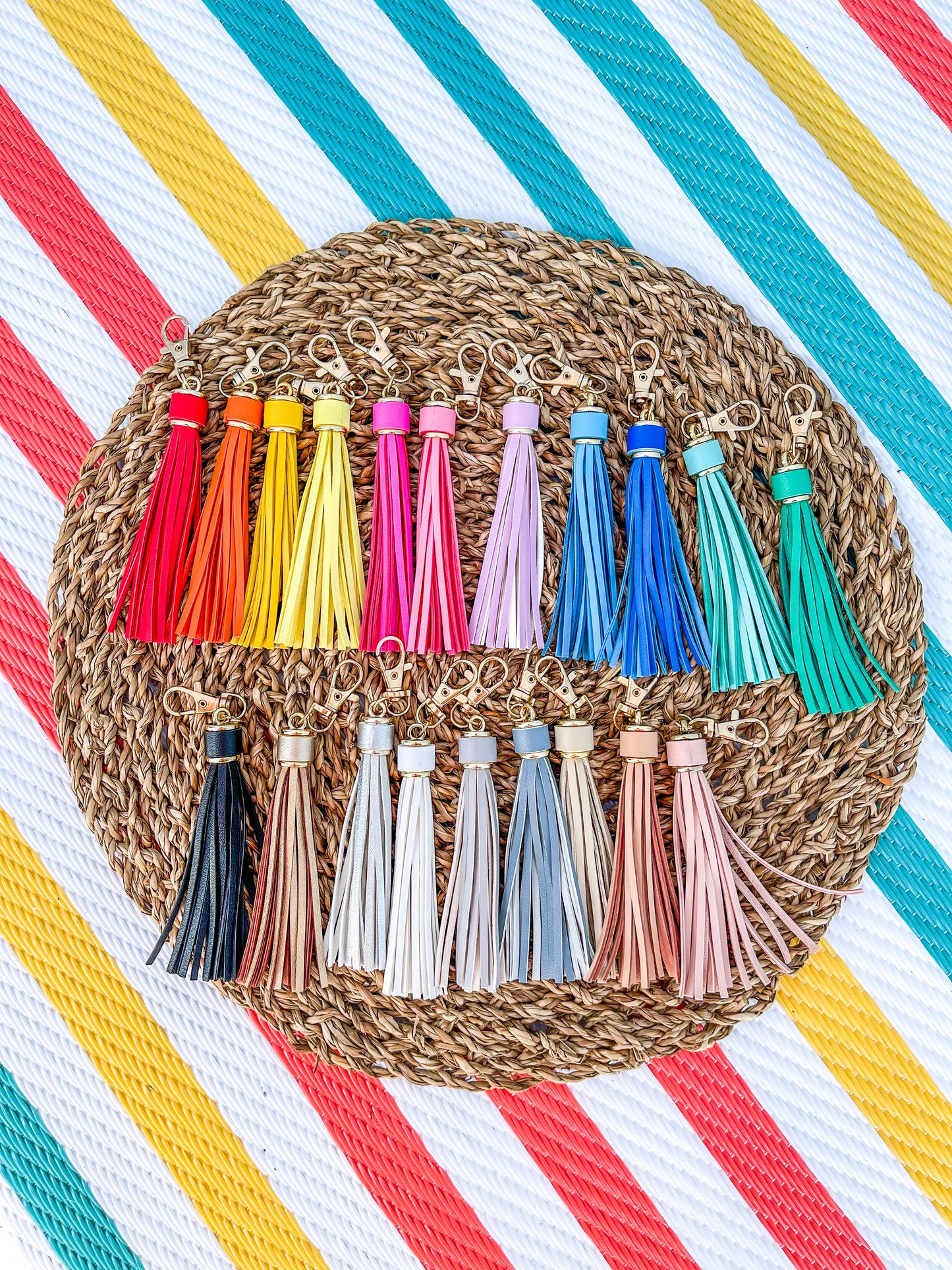 Small Business Owner Hand Painted Acrilyc Keychain