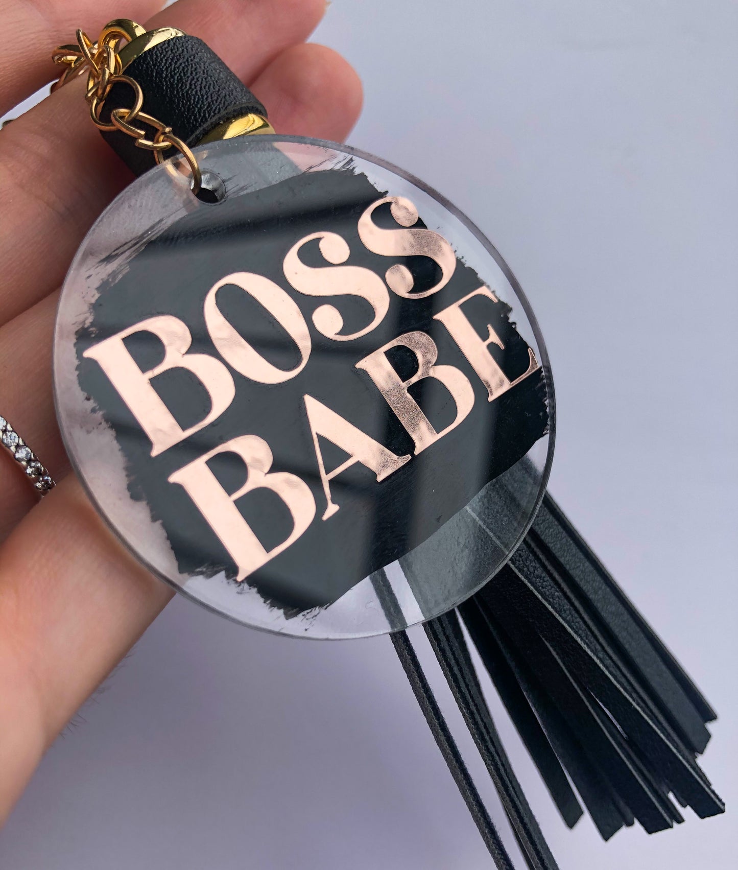 Boss Babe Keychain