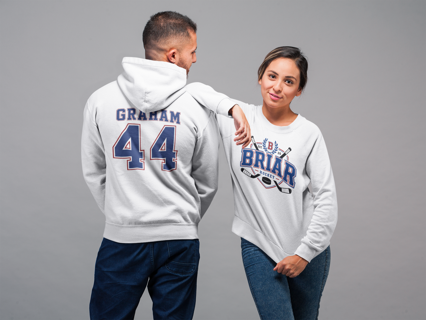 Briar Hockey Off Campus-Inspired Sweatshirt