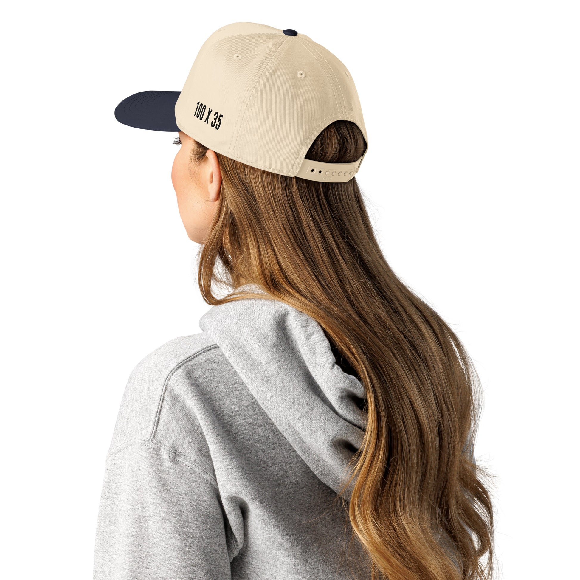 Por La Mañana Cafe, Por la Tarde Ron Baseball Cap Hat - Back hat